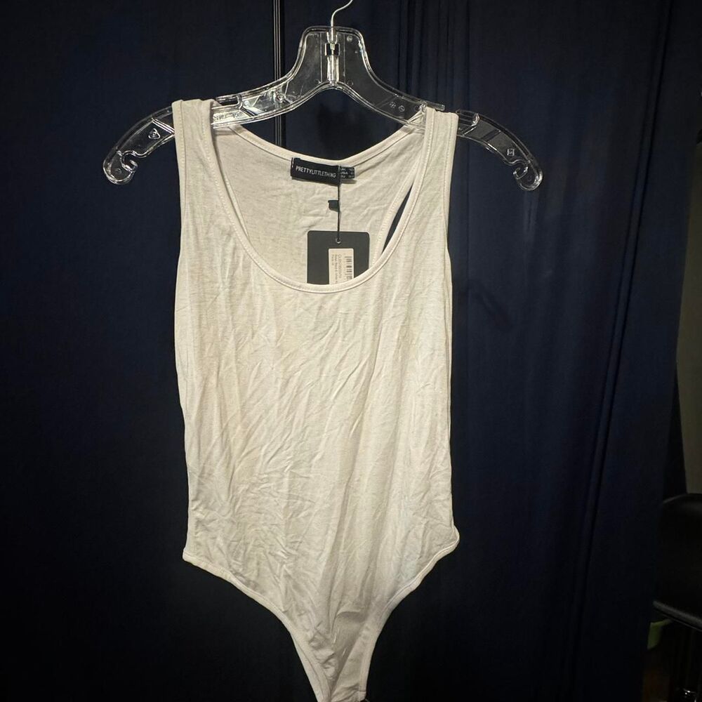 Prettylittlething Women's White Bodysuit